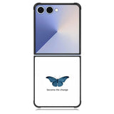 Blue Butterfly X00398 Samsung Galaxy Z Flip 7 Case