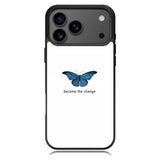 Blue Butterfly X00398 iPhone 17 Pro Max Case