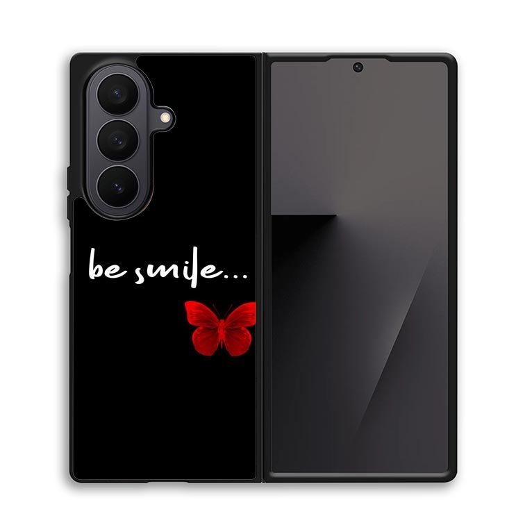 Red Butterfly X00399 Samsung Galaxy Z Fold 7 Case
