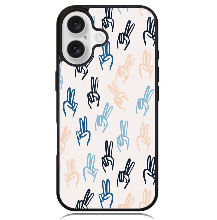 Peace Girl X0454 iPhone 16 Plus Case