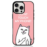 Don't touch My Phone X00456 iPhone 16 Pro Case