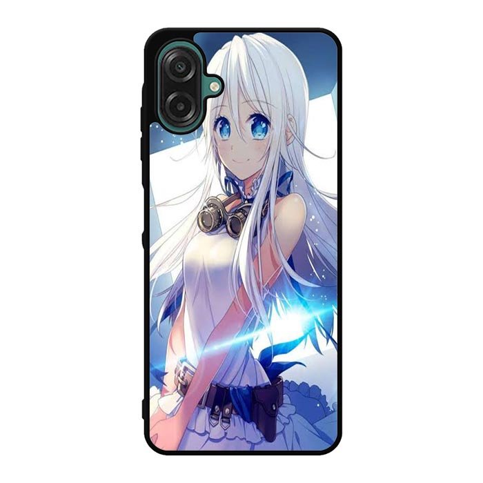 Blue Eyes Anime Girl X00473 Samsung Galaxy A07 Case
