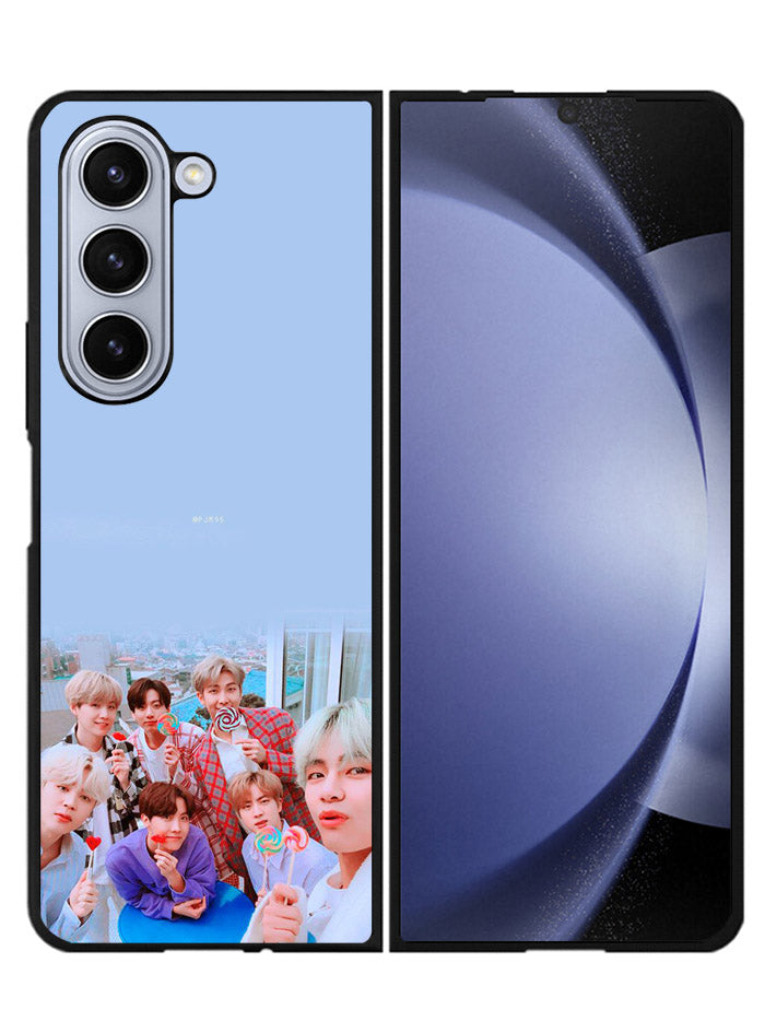 BTS wallpaper Samsung Galaxy Z Fold 5 5G Case FZ4312