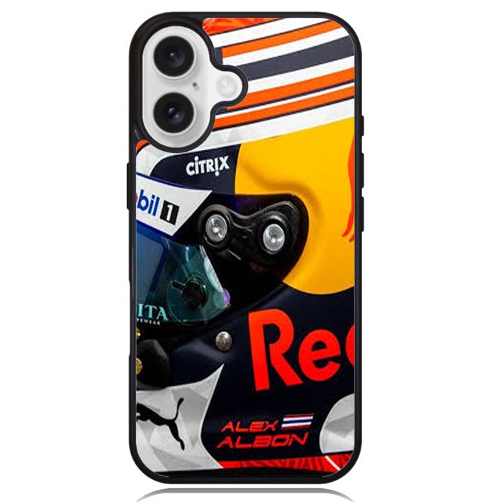 Alex Albon Arai Helmet X00554 iPhone 16 Case