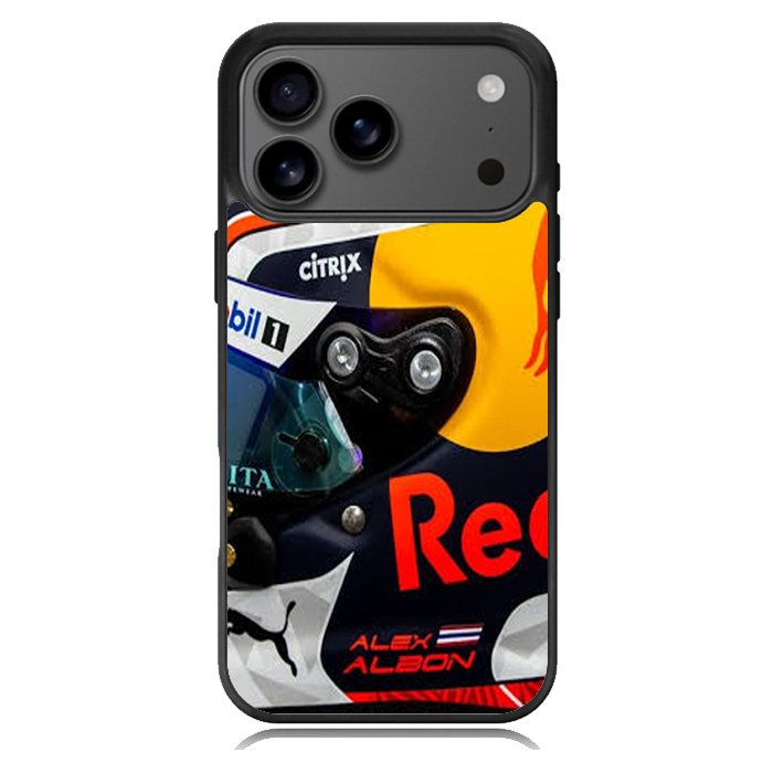Alex Albon Arai Helmet X00554 iPhone 17 Pro Max Case