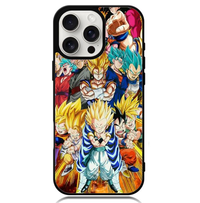Dragon Ball Collage X00548 iPhone 16 Pro Case