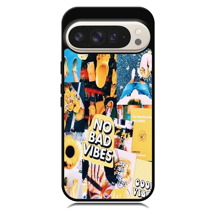 No Bad Vibes Collage X00613 Google Pixel 10 Pro XL Case