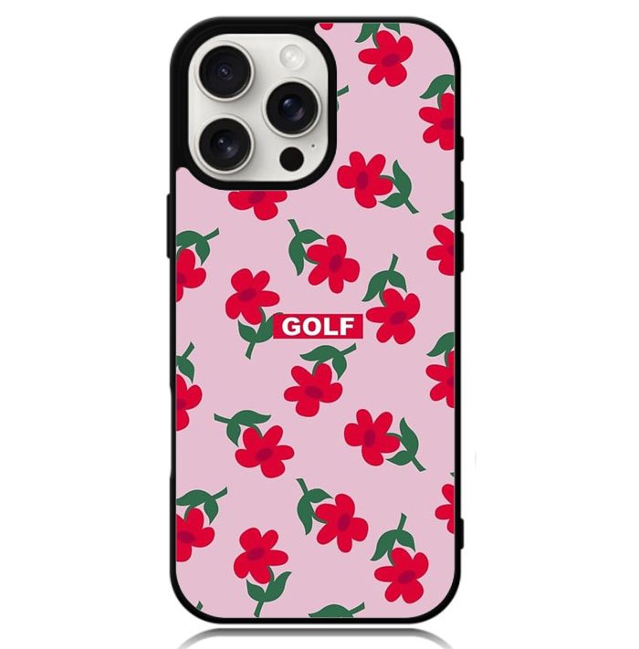 Flowers GOLF X00623 iPhone 16 Pro Case
