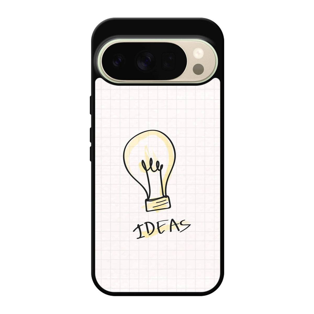 light bulb doodle X00625 Google Pixel 10 Pro Case