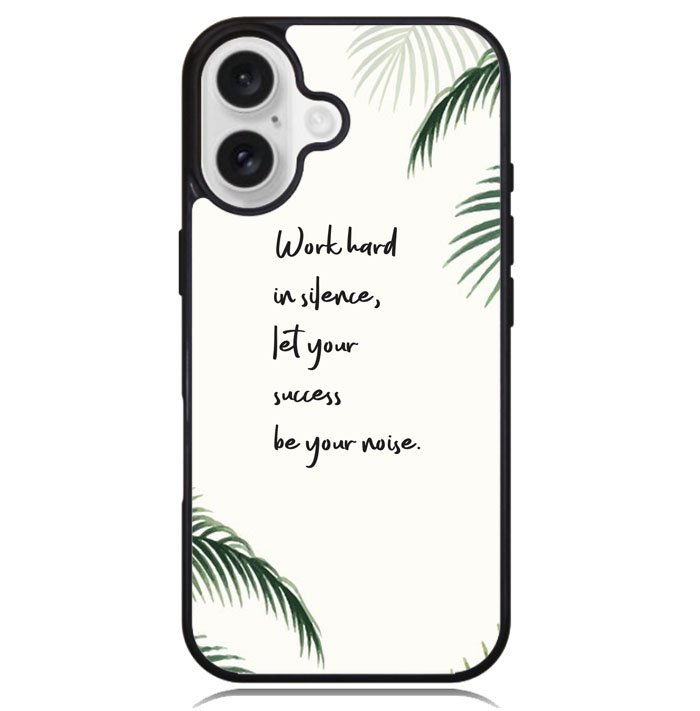 Frame with palm X00629 iPhone 16 Plus Case