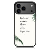 Frame with palm X00629 iPhone 17 Pro Case