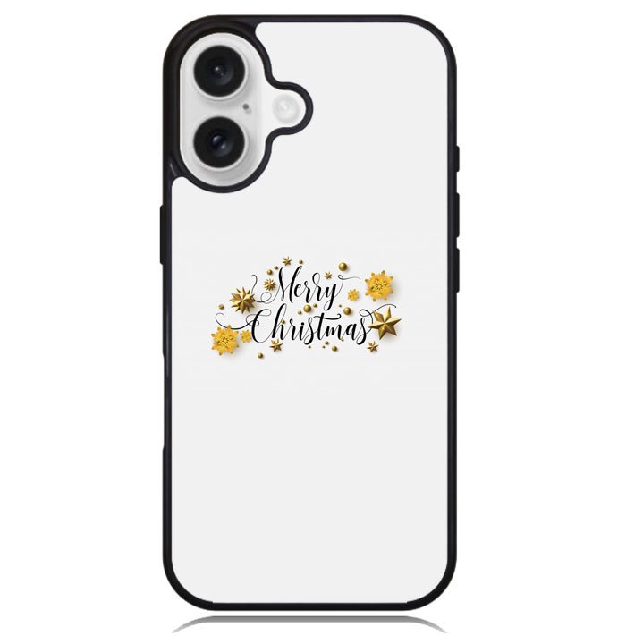 Christmas golden X00633 iPhone 16 Case