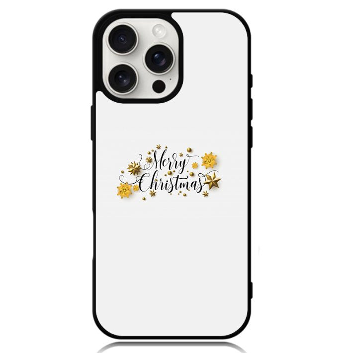 Christmas golden X00633 iPhone 16 Pro Max Case