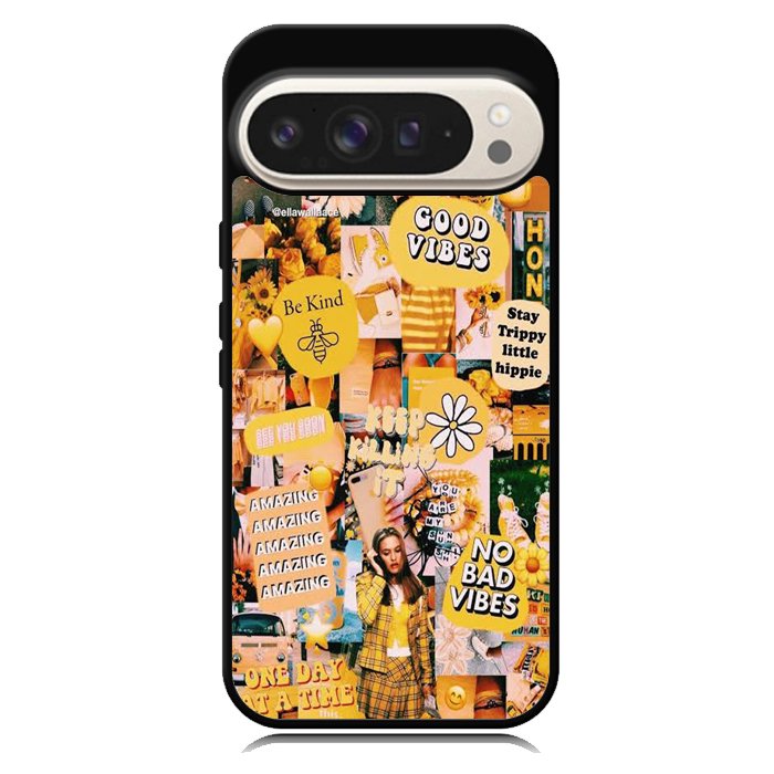 No Bad Vibes Collage X00704 Google Pixel 9 | Google Pixel 9 Pro Case