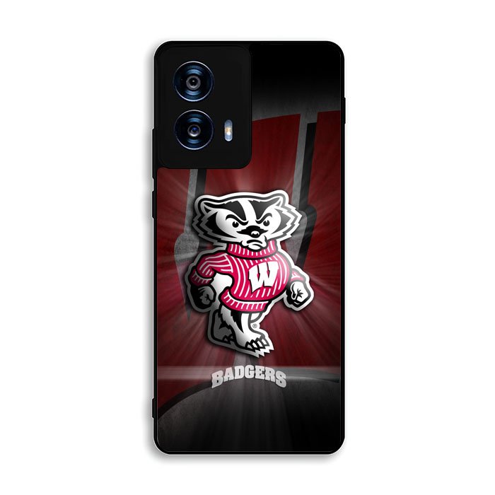 wisconsin badger logo Motorola Moto G Power 5G 2024 Case FE0062