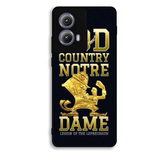 notre dame fighting irish 4th Motorola Moto Edge 2024 Case FE3980