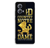 notre dame fighting irish 4th Motorola Moto Edge 2024 Case FE3980