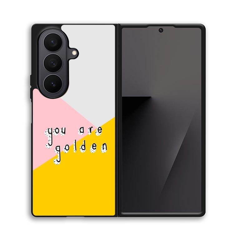you are golden X00827 Samsung Galaxy Z Fold 7 Case