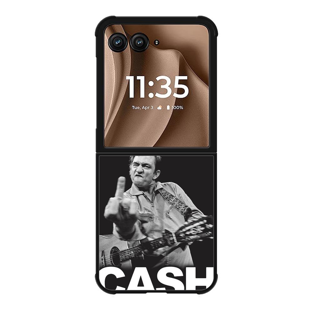 Johnny Cash X00983 Motorola Moto RAZR Plus 2025 Case