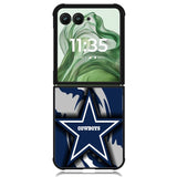 Dallas Cowboys X00980 Motorola Moto Razr+ Plus 2024/2025 Case, Motorola Razr 50 Ultra/50s Ultra Case