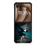 san jose sharks X00978 Motorola Moto RAZR Plus 2025 Case
