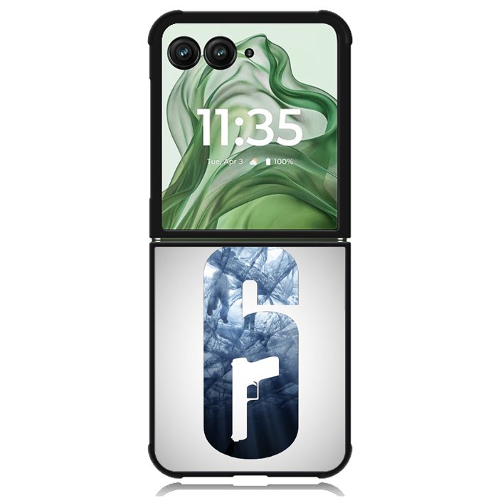 rainbow six siege Logo X00976 Motorola Moto Razr+ Plus 2024/2025 Case, Motorola Razr 50 Ultra/50s Ultra Case