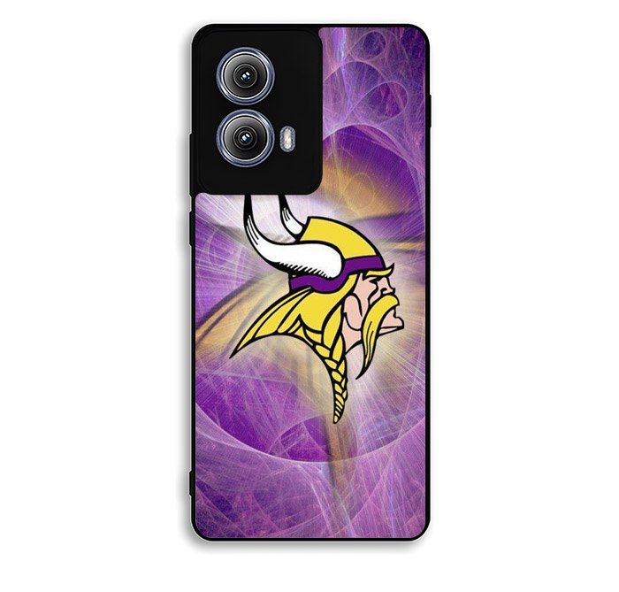 minnesota vikings wallpaper Motorola Moto Edge 2024 Case FE4542