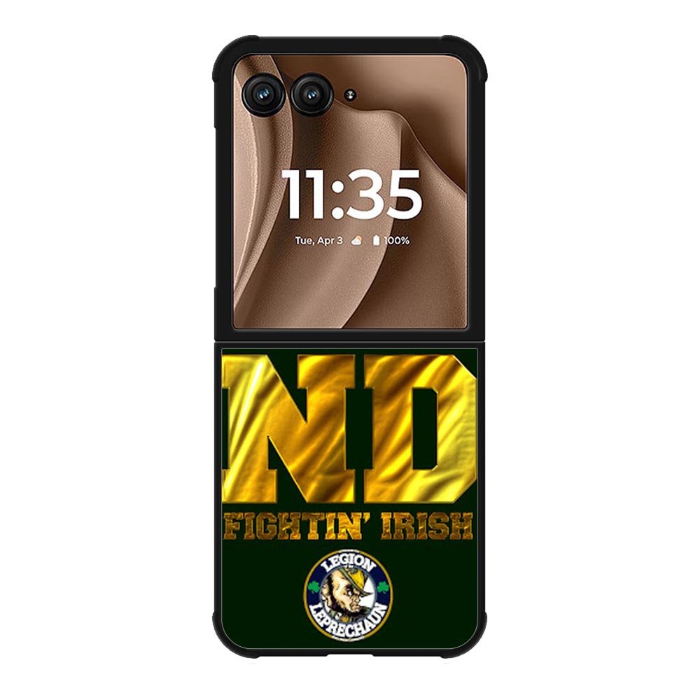 notre dame fighting irish X00970 Motorola Moto RAZR Plus 2025 Case