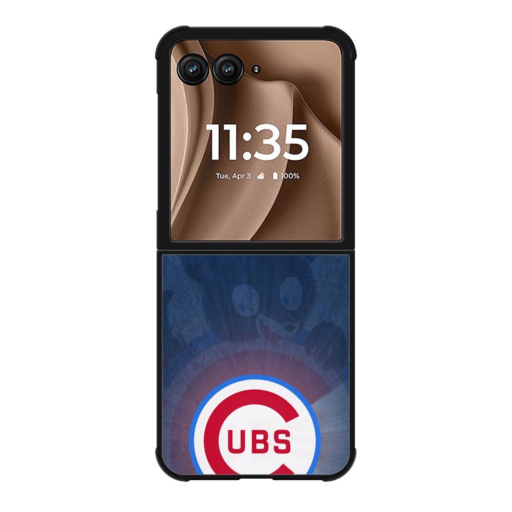 chicago cubs Logo X00966 Motorola Moto RAZR Plus 2025 Case