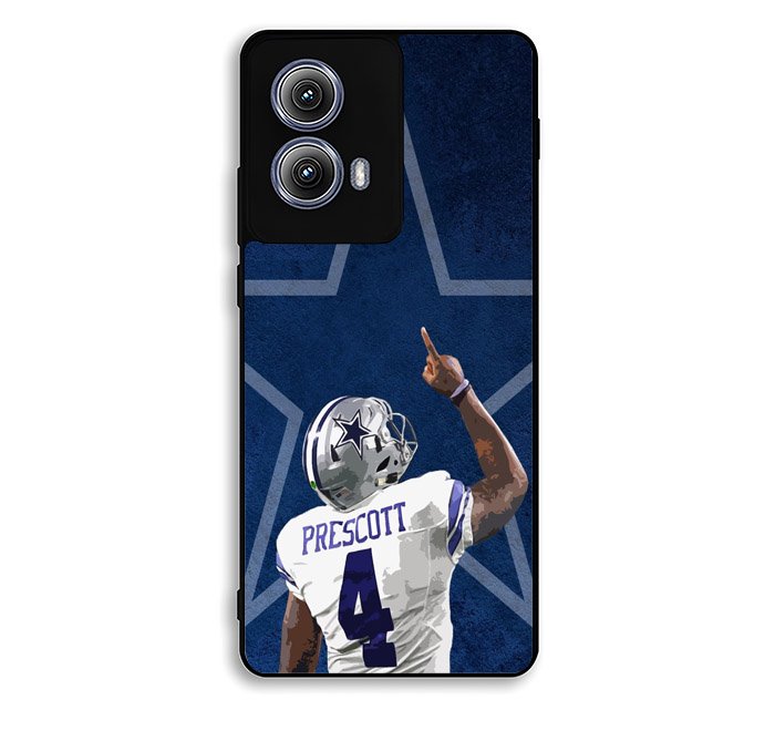 Dak Prescott Cowboys 1st Motorola Moto Edge 2024 Case FE3778