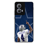 Dak Prescott Cowboys 1st Motorola Moto Edge 2024 Case FE0433