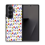 emma chamberlain pattern X00957 Samsung Galaxy Z Fold 7 Case
