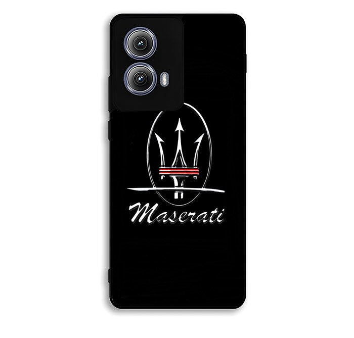 maserati logo 2nd Motorola Moto Edge 2024 Case FE6460