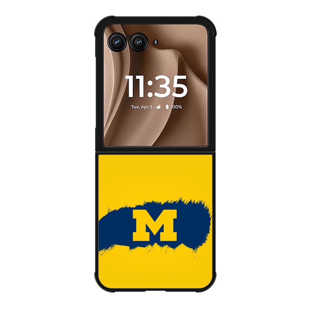 michigan wolverines Logo X00952 Motorola Moto RAZR Plus 2025 Case