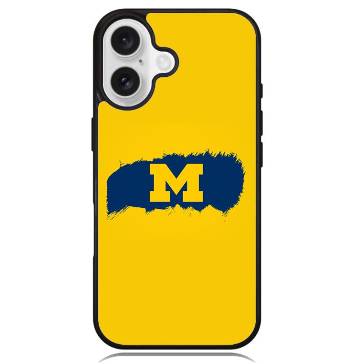 michigan wolverines Logo X00952 iPhone 16 Case