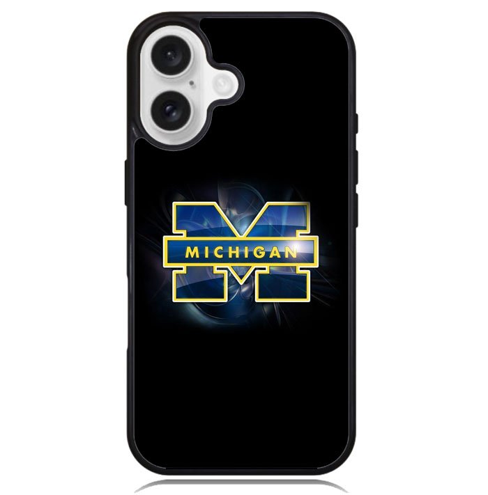 michigan wolverines X00951 iPhone 16 Case