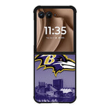 baltimore ravens X00943 Motorola Moto RAZR Plus 2025 Case