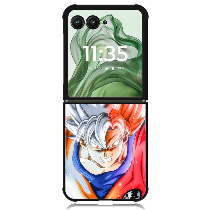 goku god instinct X00942 Motorola Moto Razr+ Plus 2024/2025 Case, Motorola Razr 50 Ultra/50s Ultra Case