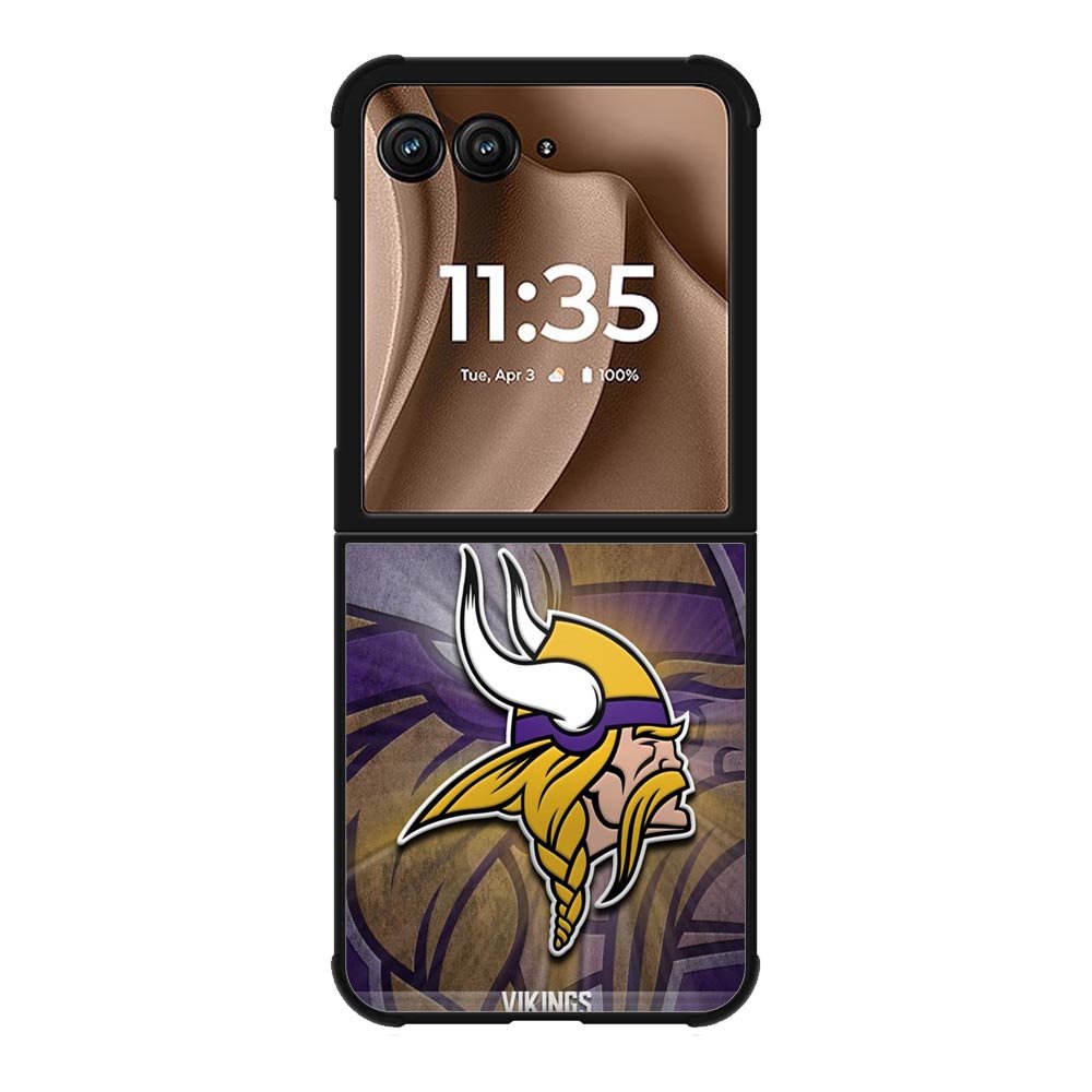 minnesota vikings X00938 Motorola Moto RAZR Plus 2025 Case