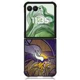 minnesota vikings X00938 Motorola Moto Razr+ Plus 2024/2025 Case, Motorola Razr 50 Ultra/50s Ultra Case