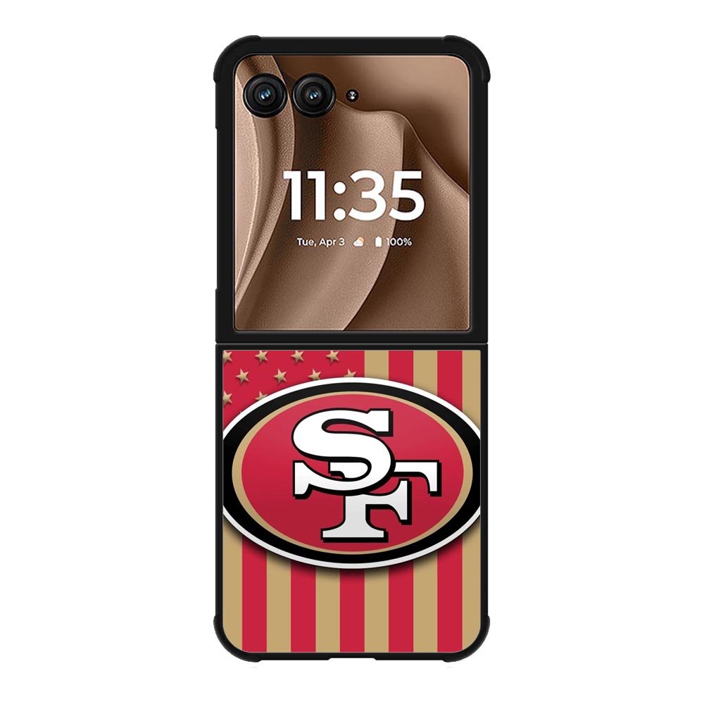 san francisco 49ers Logo X00935 Motorola Moto RAZR Plus 2025 Case
