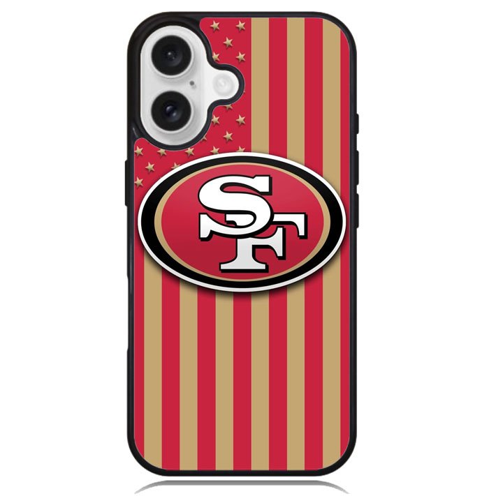 san francisco 49ers Logo X00935 iPhone 16 Plus Case