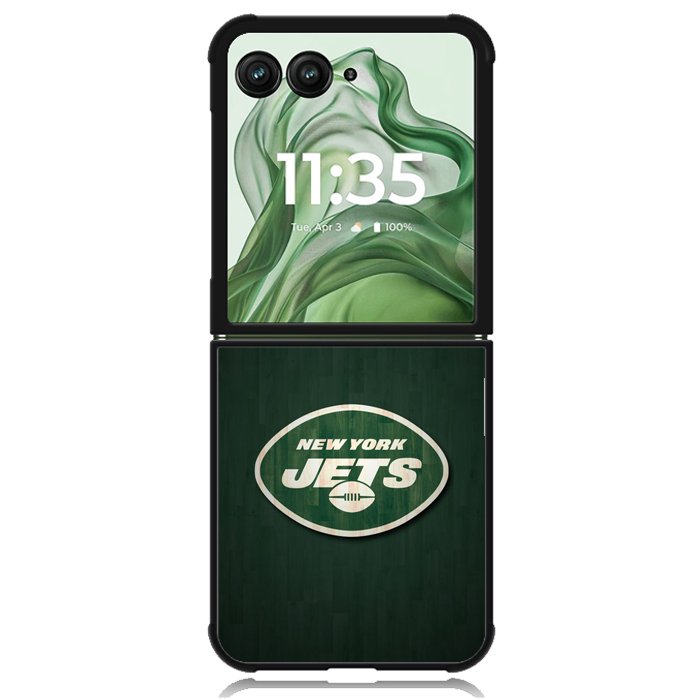 New York Jets X01037 Motorola Moto Razr+ Plus 2024/2025 Case, Motorola Razr 50 Ultra/50s Ultra Case