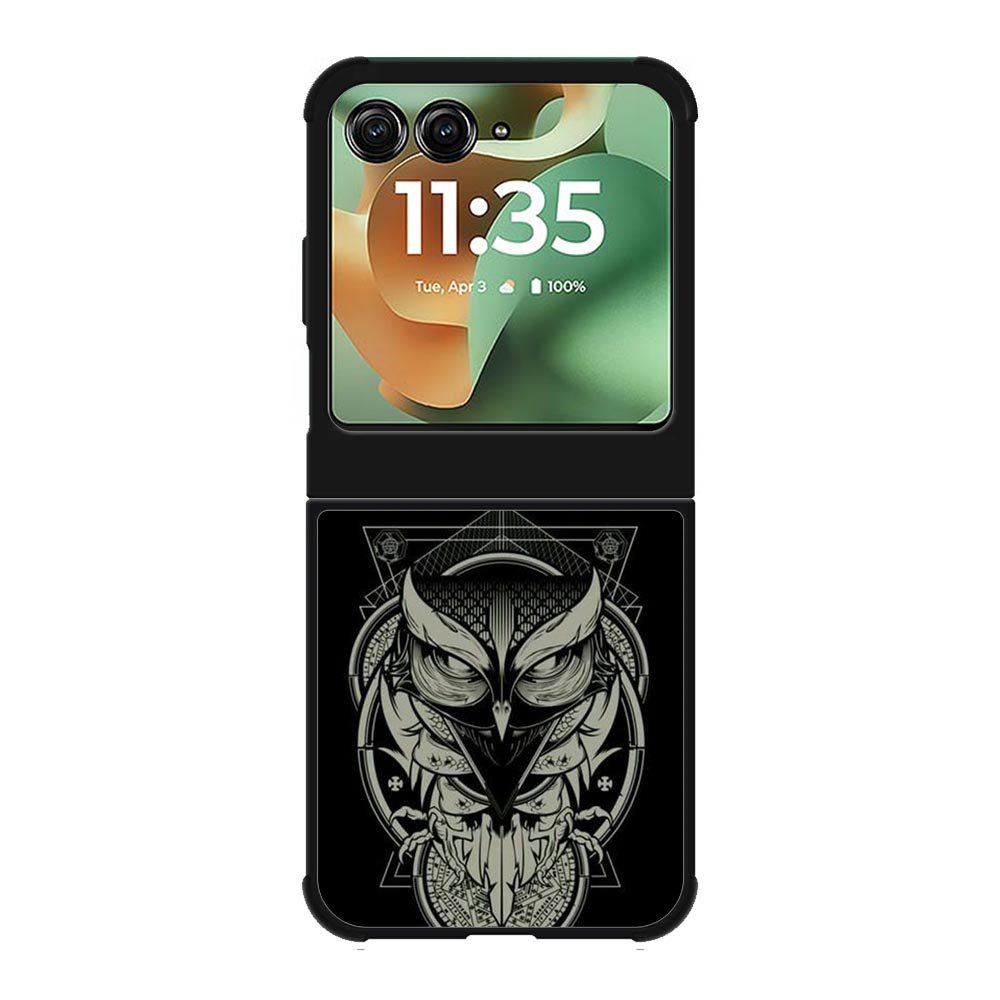 Owl artwork X01025 Motorola Moto RAZR 2025 Case