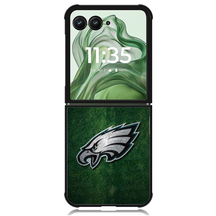 Philadelphia Eagles X01038 Motorola Moto Razr+ Plus 2024/2025 Case, Motorola Razr 50 Ultra/50s Ultra Case