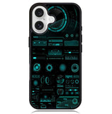 premium vector of Technology X01022 iPhone 16 Case
