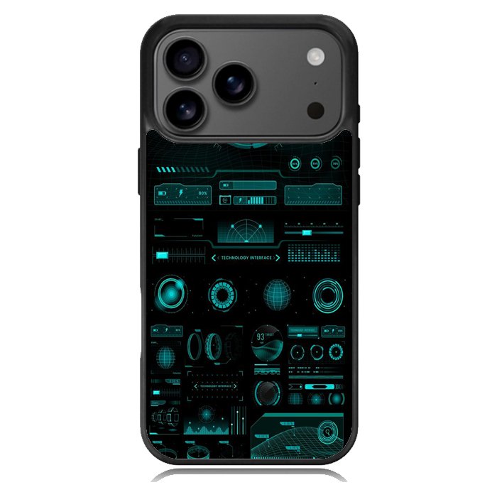 premium vector of Technology X01022 iPhone 17 Pro Max Case