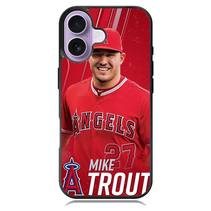 mike trout baseball X01213 iPhone 17 Case