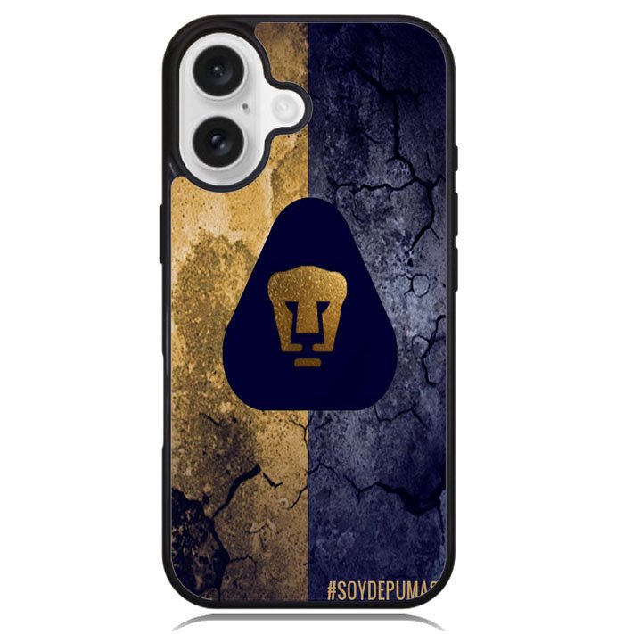 pumas unam Logo X01212 iPhone 16 Plus Case