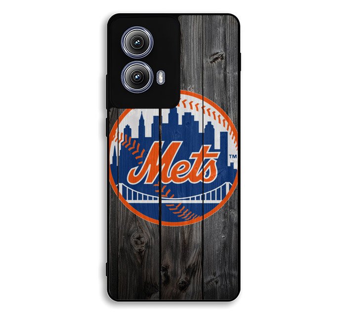 new york mets logo Motorola Moto Edge 2024 Case FE8351